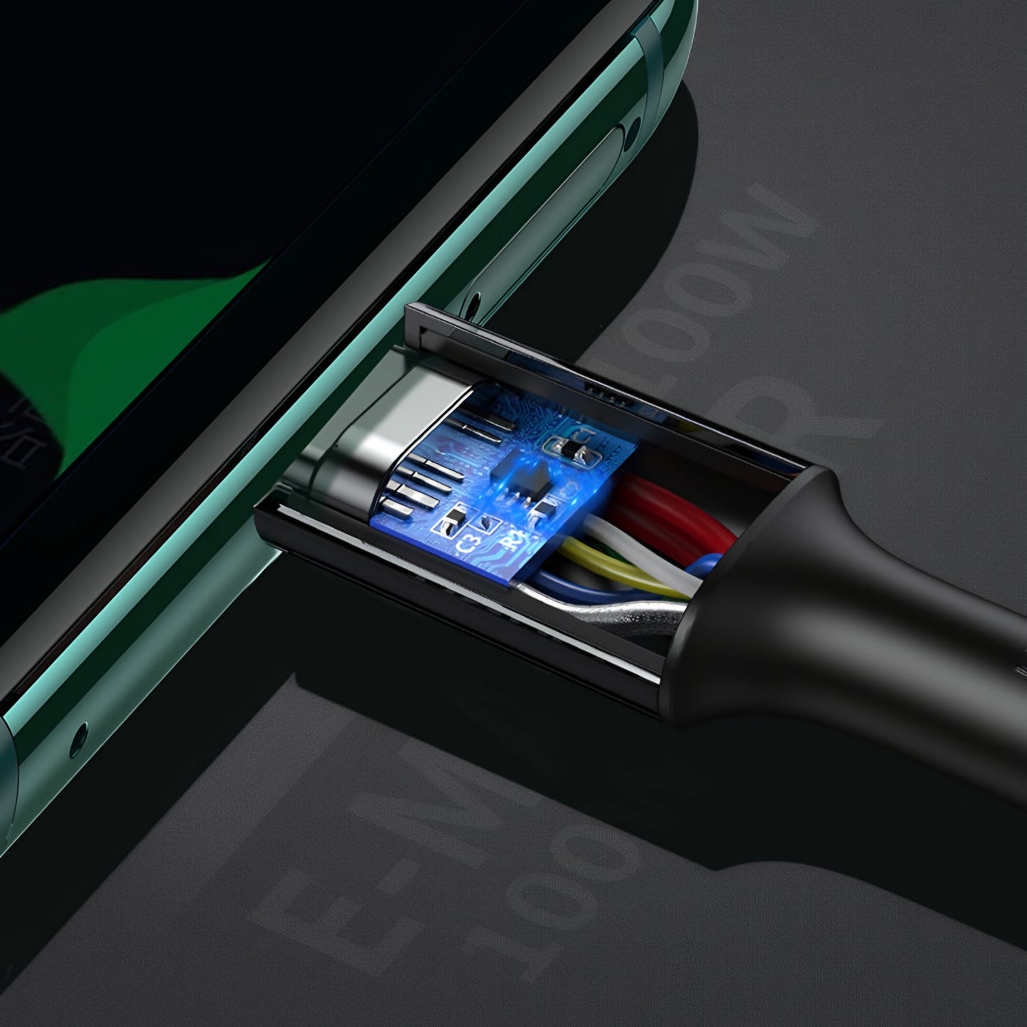 USB-C zu USB-C Daten- und Ladekabel UGREEN US300, 100W, 2m, Weiß