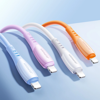 Daten- und Ladekabel USB-C - Lightning Joyroom S-A59 Vibrant, 30W, 1,2m, Blau