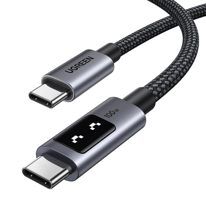 USB-C Daten- und Ladekabel - USB-C UGREEN L509, 100W, 1m, Grau