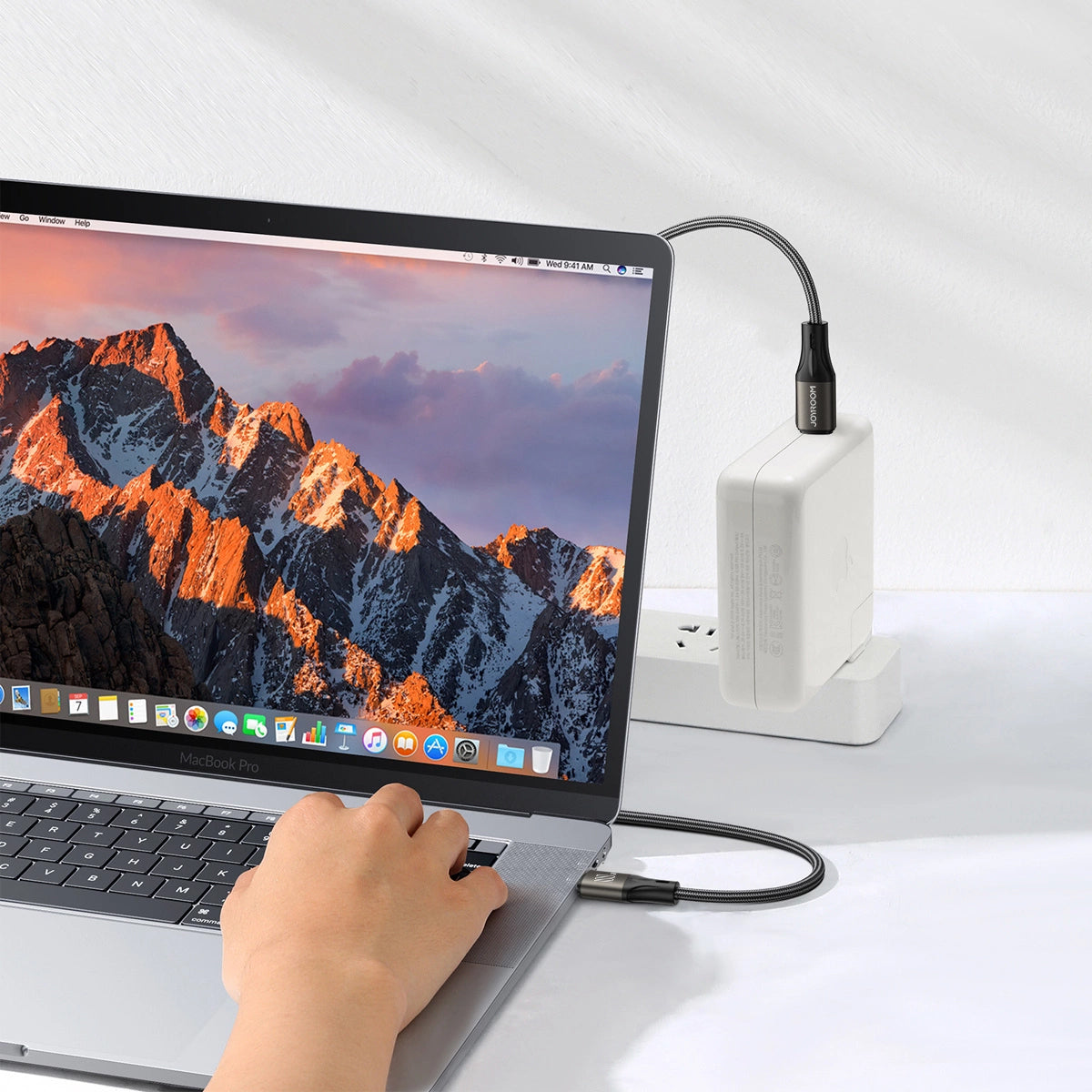 USB-C Daten- und Ladekabel - USB-C Joyroom S-A25 Light-Speed, 100W, 1.2m, Schwarz