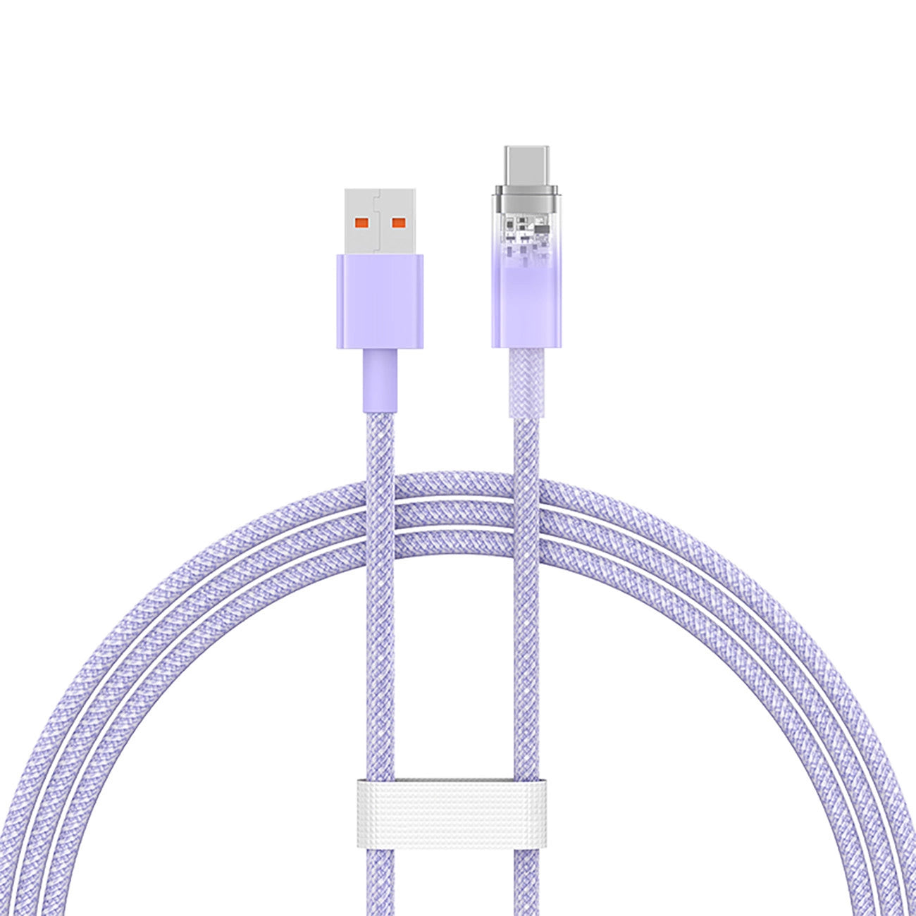 Daten- und Ladekabel USB-A - USB-C Baseus Explorer, 100W, 1m, Lila CATS010405