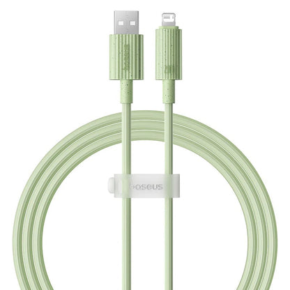 Daten- und Ladekabel USB-A - Lightning Baseus Habitat, 18W, 2m, Grün P10360200631-01