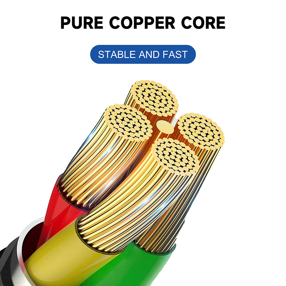 Daten- und Ladekabel USB-A - Lightning Lito LD13L, 18W, 1m, Schwarz