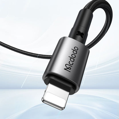 Daten- und Ladekabel USB-A - Lightning McDodo CA-3580, 18W, 1.2m, Schwarz