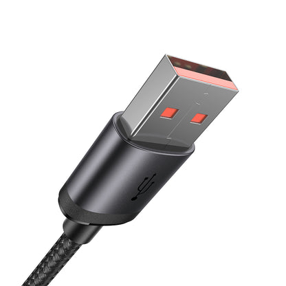 Daten- und Ladekabel USB-A - microUSB McDodo CA-3990, 18W, 1m, Schwarz