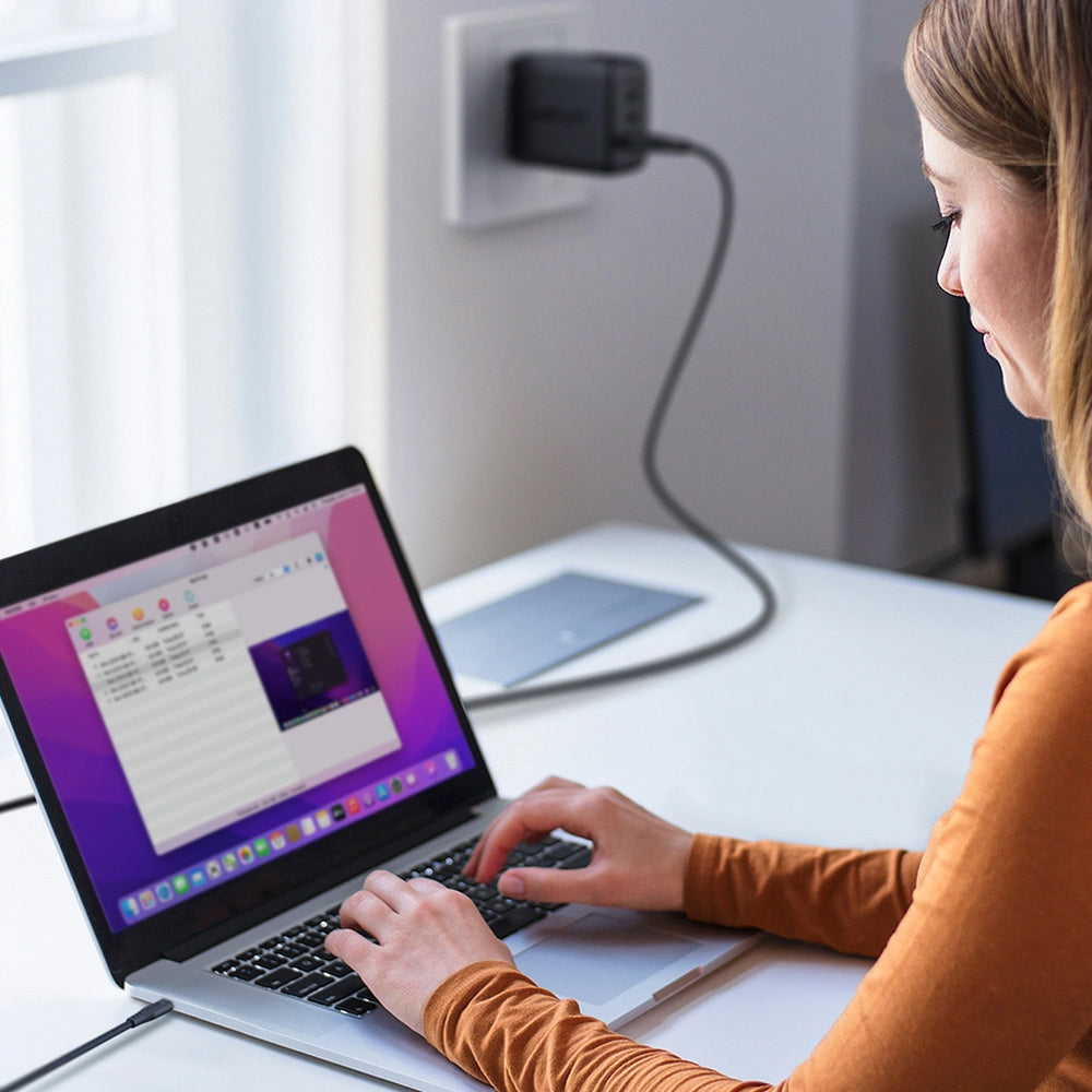 Daten- und Ladekabel USB-A - USB-C Acefast C3-03, 60W, 1.2m, Weiß