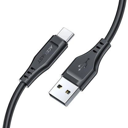 Daten- und Ladekabel USB-A - USB-C Acefast C3-03, 60W, 1.2m, Schwarz
