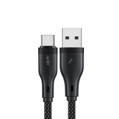 Acefast C8-04 USB-A to USB-C Data and Charging Cable, 18W, 1.2m, Black
