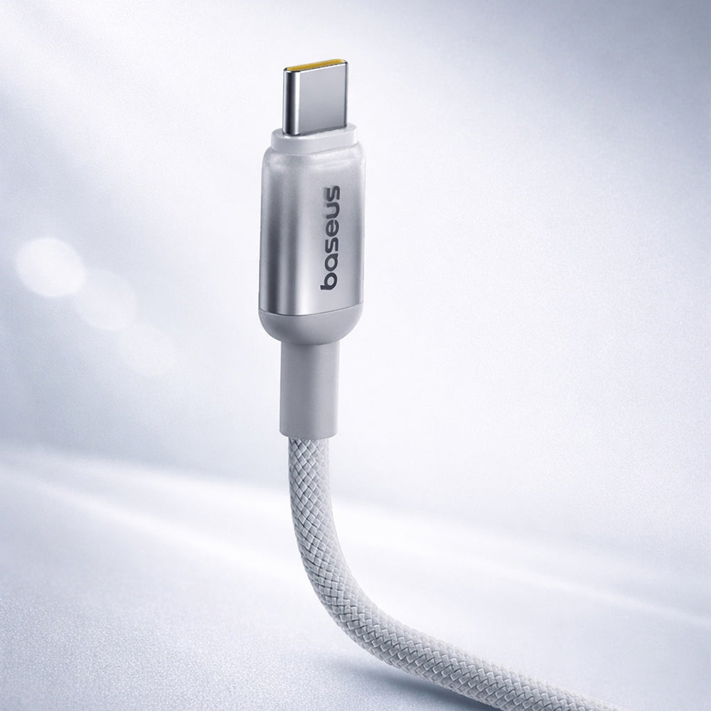 Daten- und Ladekabel USB-A - USB-C Baseus Discolor, 100W, 2m, Blau Grün E0418500