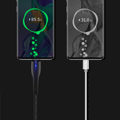 Daten- und Ladekabel USB-A - USB-C ColorWay CW-CBUC034, 18W, 1m, Schwarz