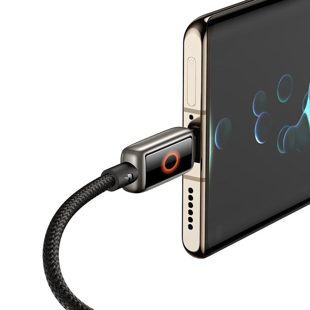 Daten- und Ladekabel USB-A - USB-C McDodo CA-6650 Auto Power Off, 100W, 1.2m, Schwarz