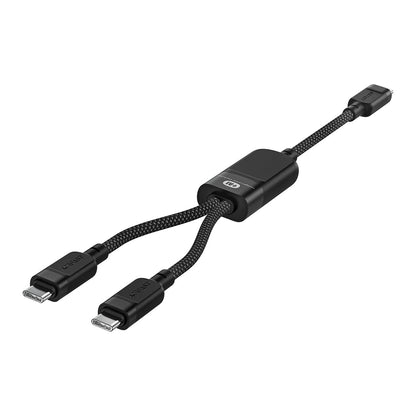 USB-C Daten- und Ladekabel - 2 x USB-C Acefast C5-11, 100W, 1.2m, Schwarz