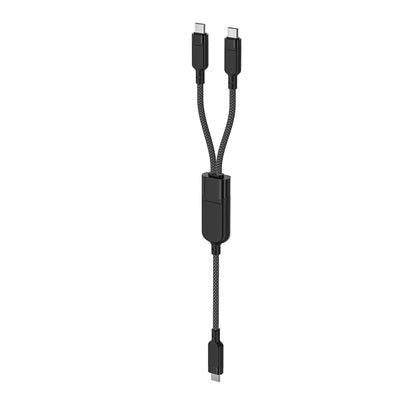 USB-C Daten- und Ladekabel - 2 x USB-C Acefast C5-11, 100W, 1.2m, Schwarz