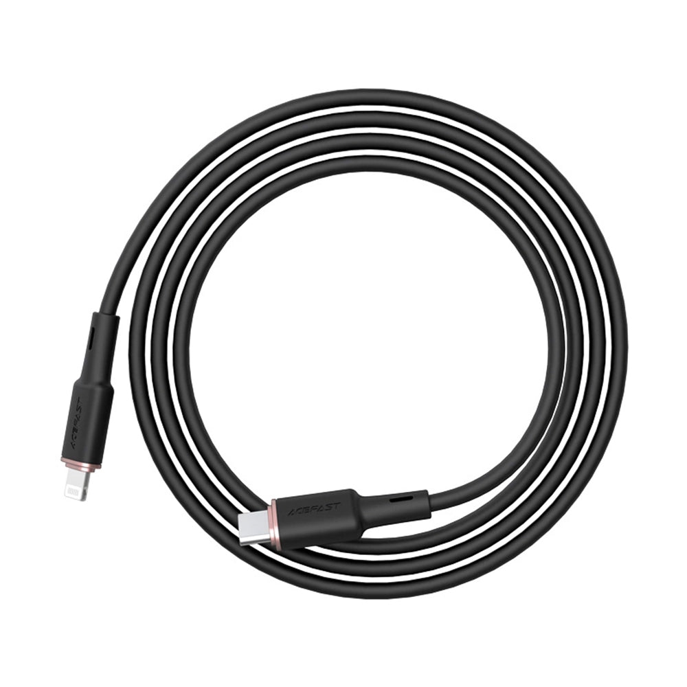 USB-C - Lightning Daten- und Ladekabel Acefast C2-01, 30W, 1.2m, Schwarz