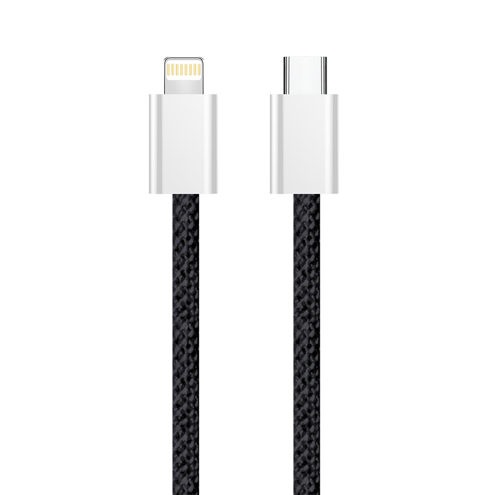 Daten- und Ladekabel USB-C - Lightning ColorWay CW-CBPDCL061, 27W, 1m, Schwarz