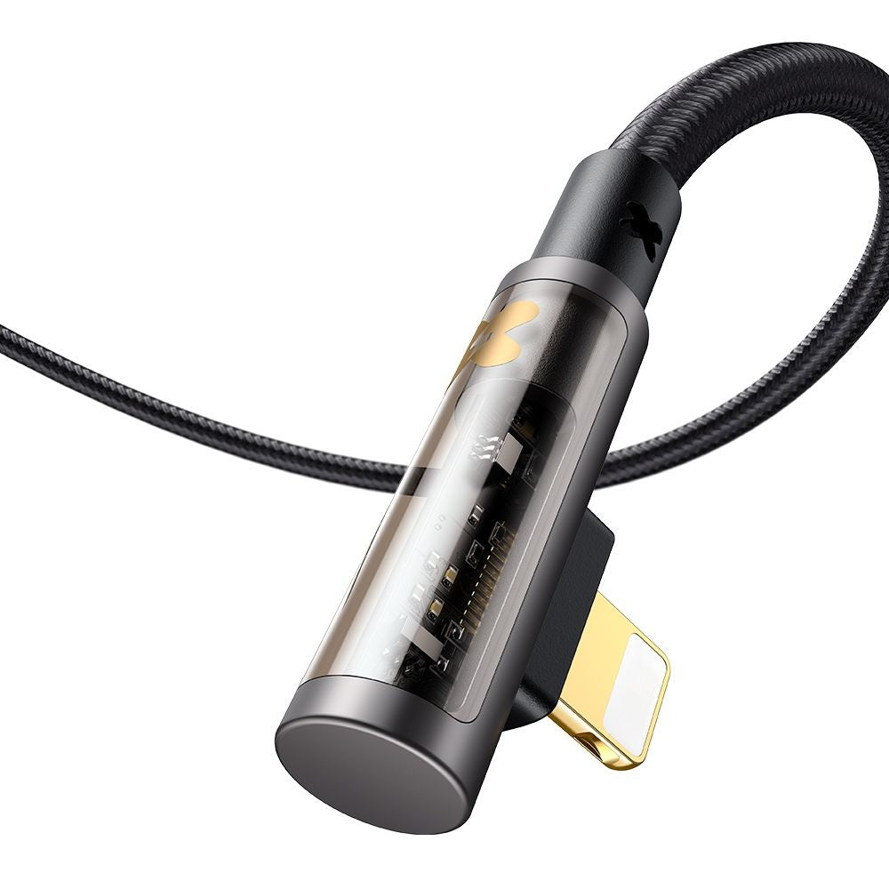 Daten- und Ladekabel USB-C - Lightning McDodo CA-3390 Angled, 36W, 1.2m, Schwarz
