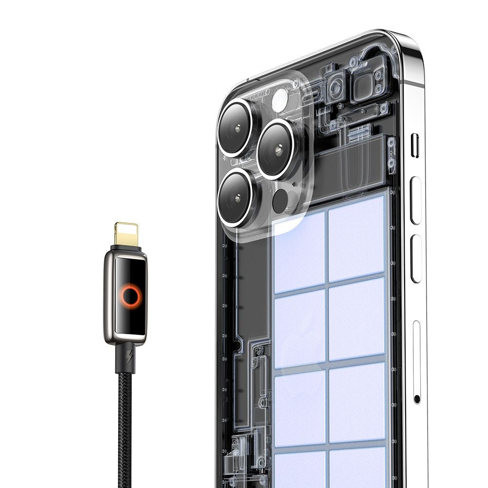 Daten- und Ladekabel USB-C - Lightning McDodo CA-6670 Auto Power Off, 36W, 1.2m, Schwarz