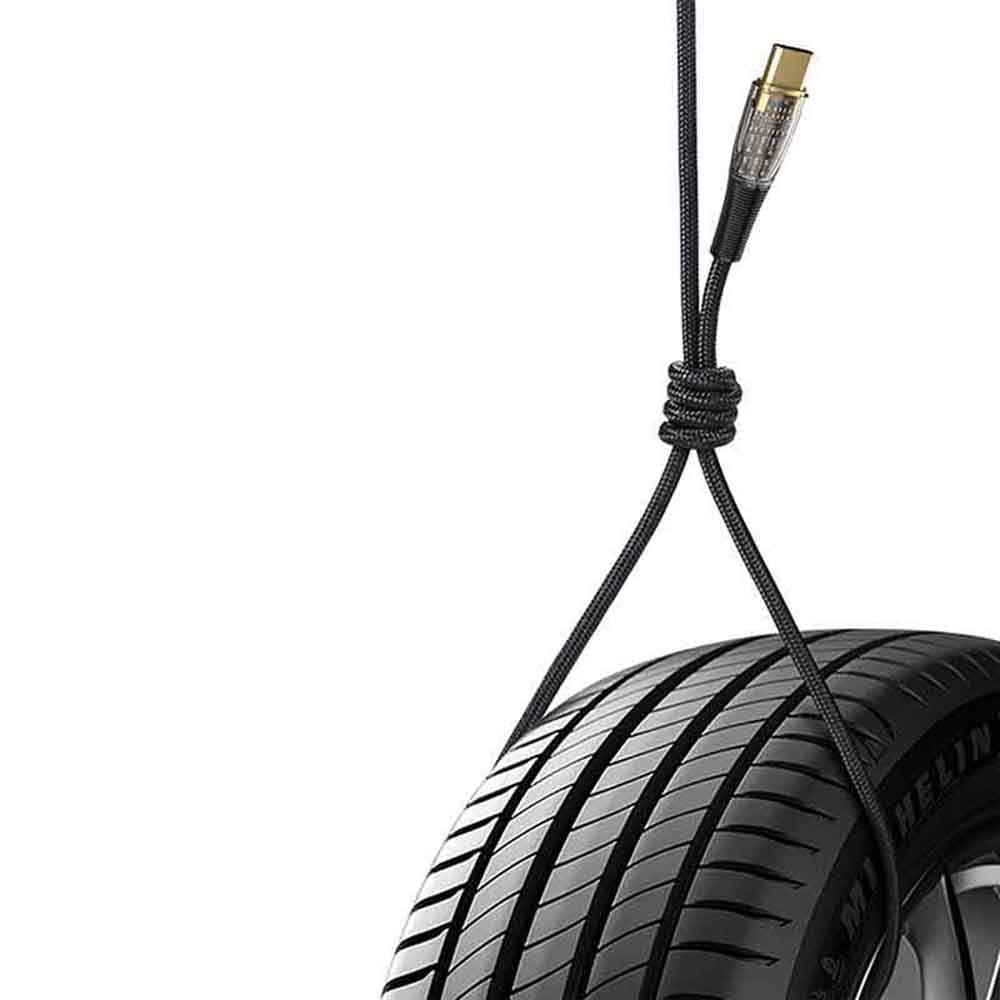 USB-C - Lightning / USB-C Lito LD12 Daten- und Ladekabel, 60W, 1.2m, Schwarz