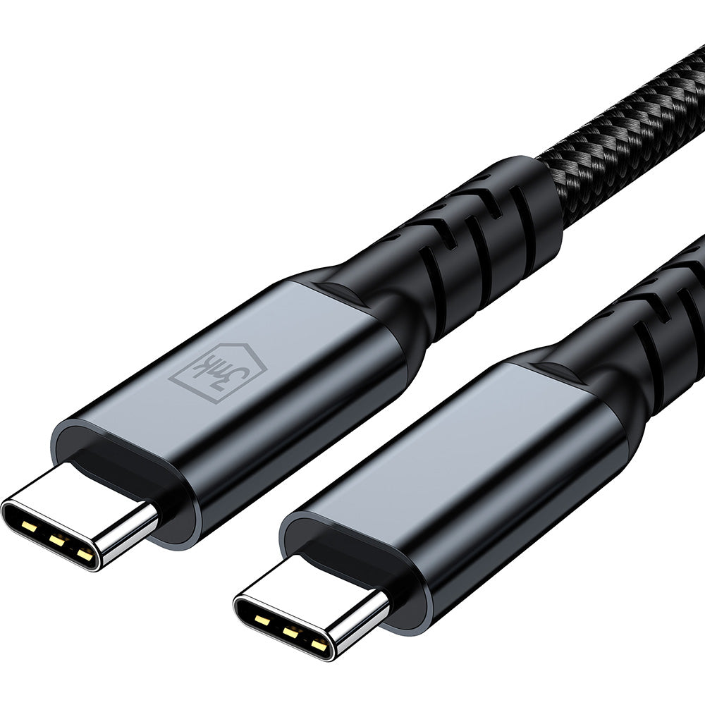 USB-C Daten- und Ladekabel - USB-C 3MK Hyper N Thunderbolt 4, 240W, 1m, Schwarz
