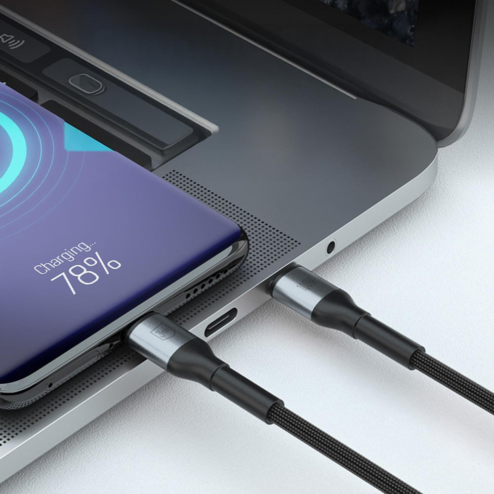 USB-C Daten- und Ladekabel - USB-C 3MK Hyper N, 100W, 1,5m, Schwarz