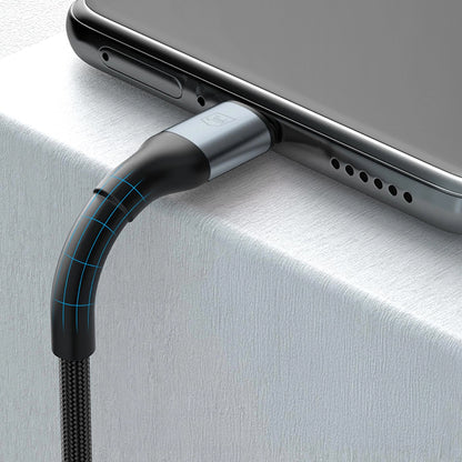 Daten- und Ladekabel USB-C - USB-C 3MK Hyper N, 100W, 2m, Schwarz