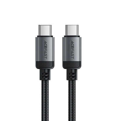 USB-C Data and Charging Cable - USB-C Acefast C20-03, 60W, 1.2m, Black