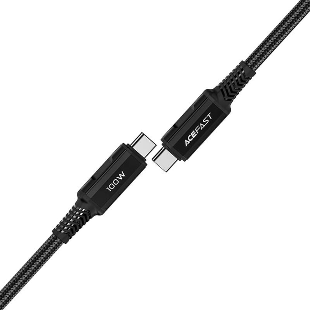 Daten- und Ladekabel USB-C - USB-C Acefast C4-03, 100W, 2m, Schwarz