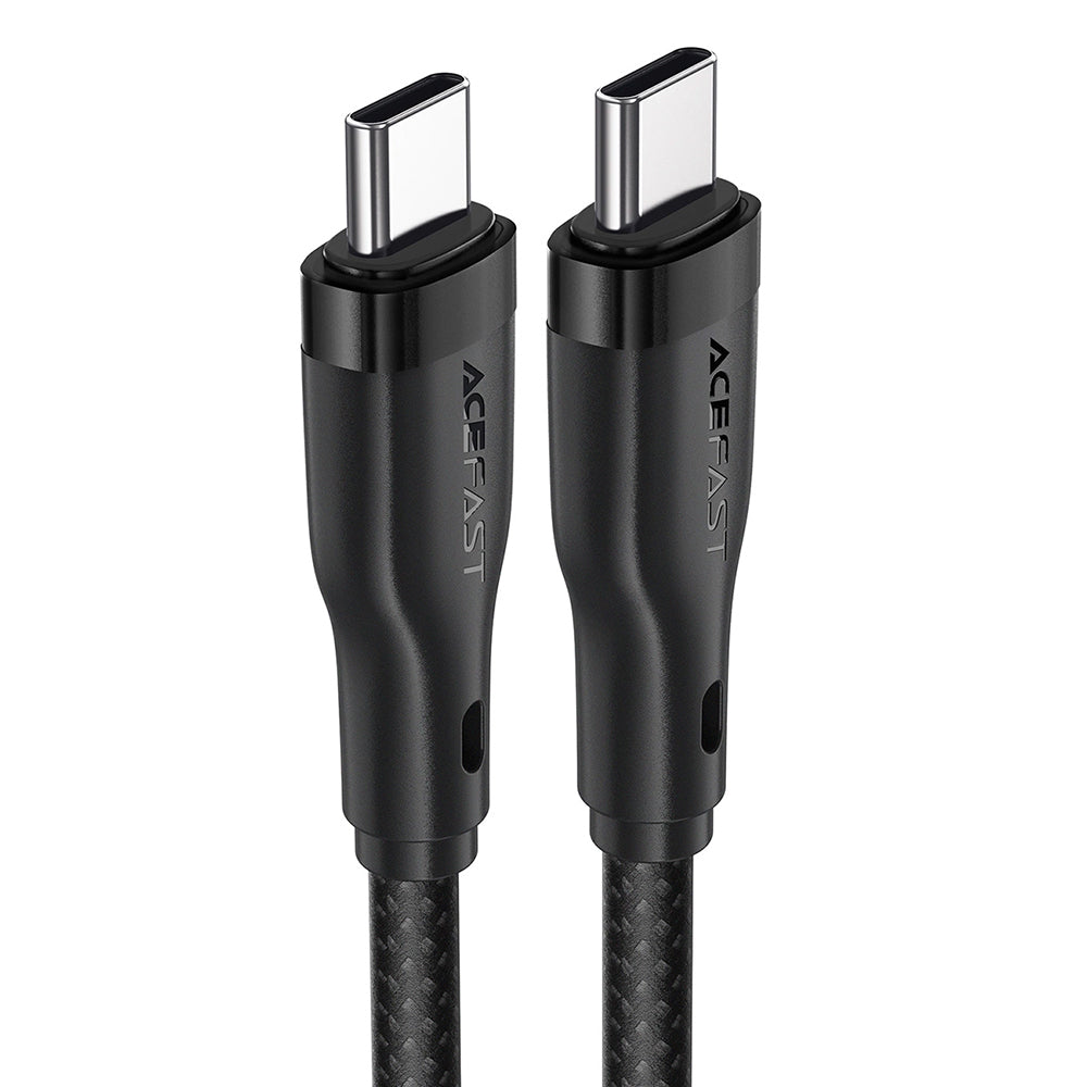 USB-C Data and Charging Cable - USB-C Acefast C8-03, 60W, 1.2m, Black