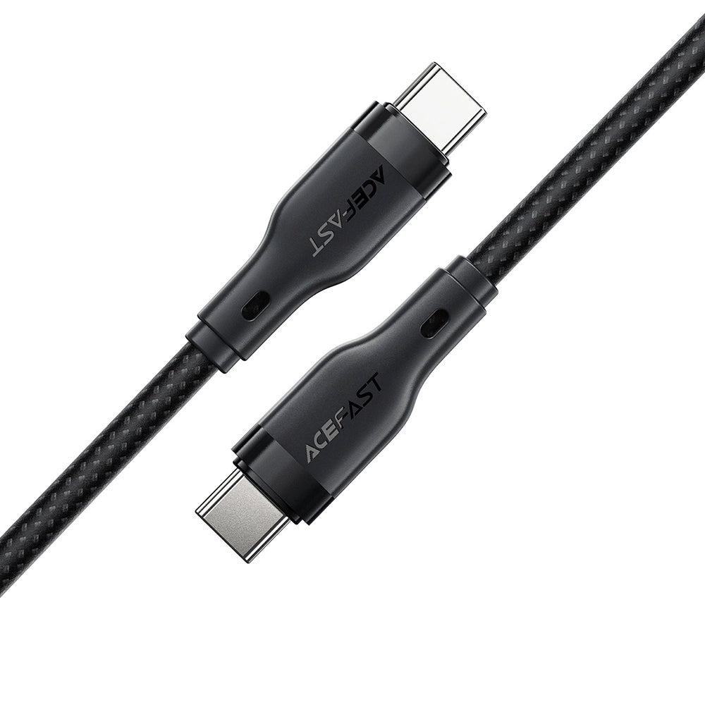 USB-C Data and Charging Cable - USB-C Acefast C8-03, 60W, 1.2m, Black