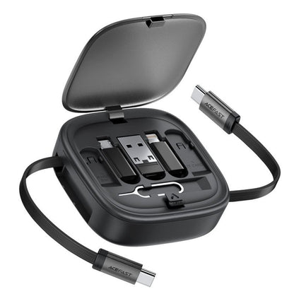 USB-C - USB-C Daten- und Ladekabel Acefast Travel J3, 60W, 0.95m, Schwarz