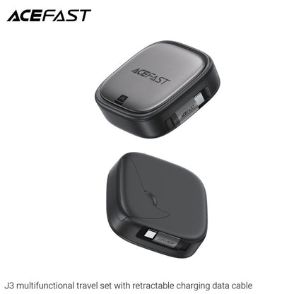 USB-C - USB-C Daten- und Ladekabel Acefast Travel J3, 60W, 0.95m, Schwarz