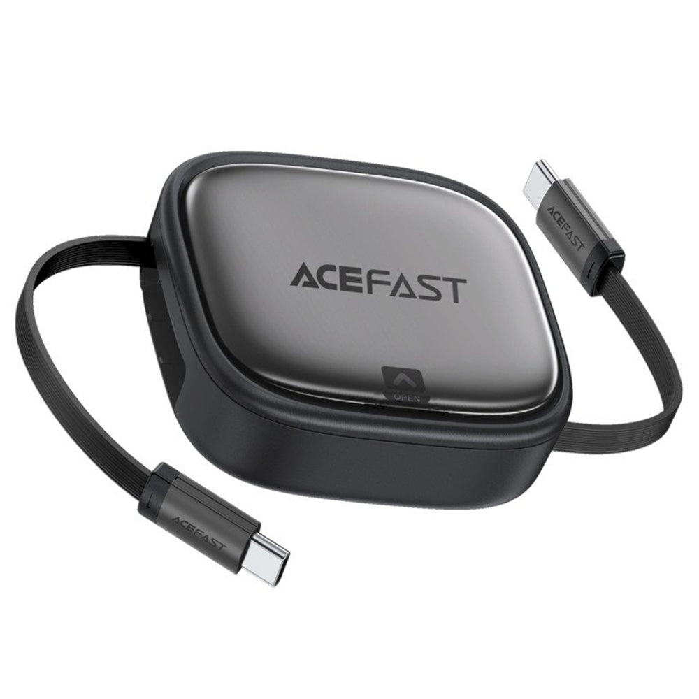 USB-C - USB-C Daten- und Ladekabel Acefast Travel J3, 60W, 0.95m, Schwarz
