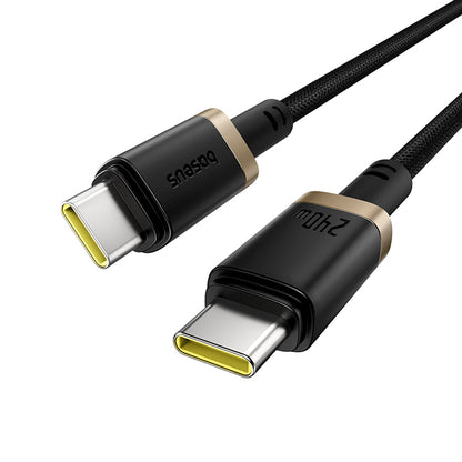 USB-C Daten- und Ladekabel - USB-C Baseus Dura, 240W, 1m, Gold Schwarz P10377803U03-00