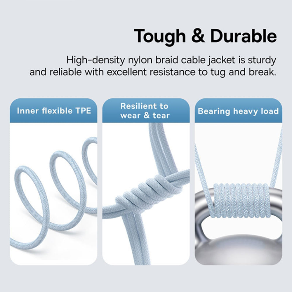 USB-C Daten- und Ladekabel - USB-C Baseus Gem, 100W, 1m, Blau P10373000311-00