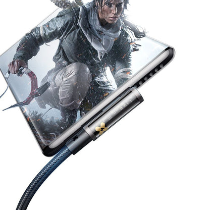 USB-C Daten- und Ladekabel - USB-C McDodo CA-3400 Angled, 100W, 1.2m, Schwarz