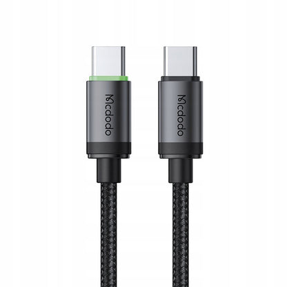 Daten- und Ladekabel USB-C - USB-C McDodo CA-4410, 60W, 1m, Schwarz