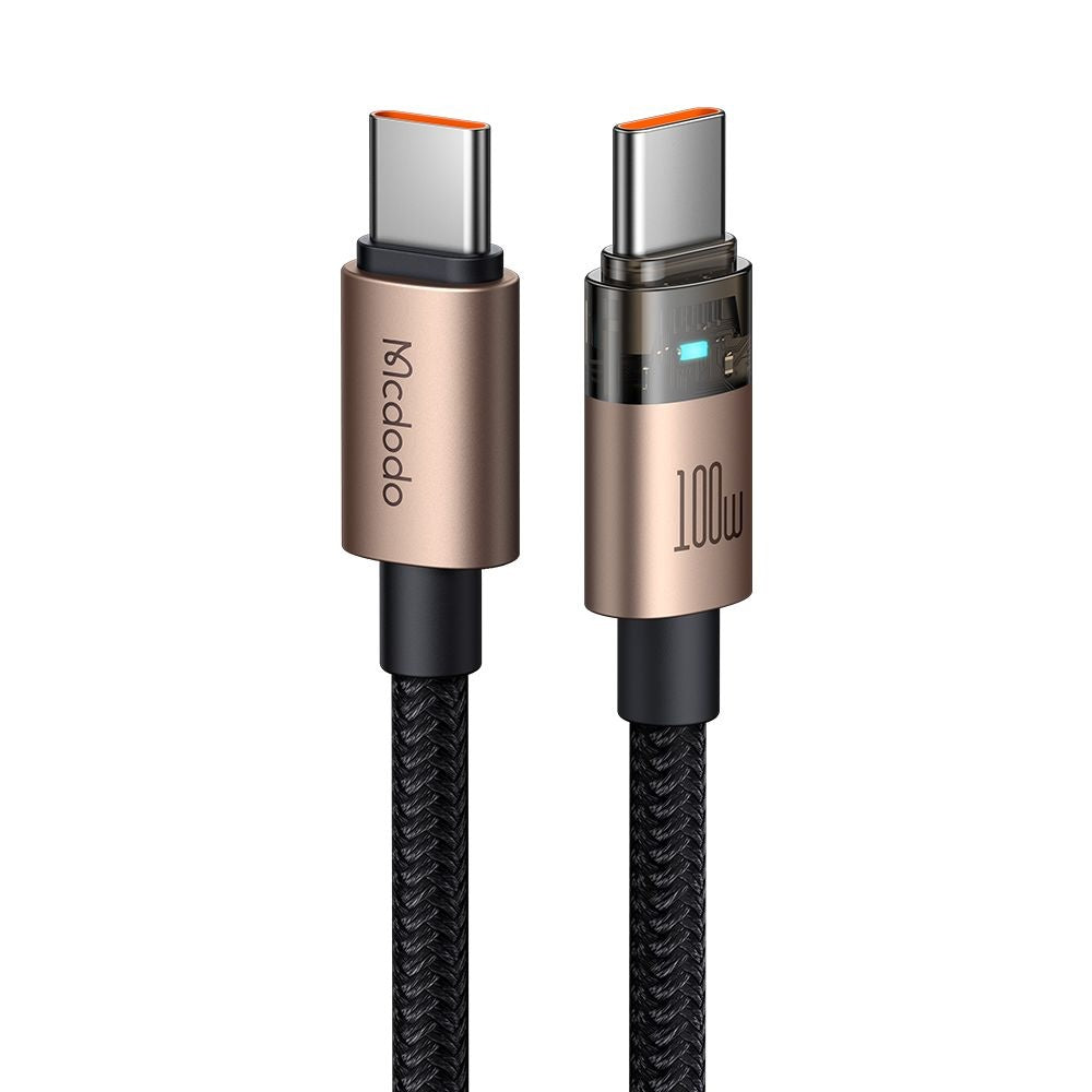 USB-C Daten- und Ladekabel - USB-C McDodo CA-5581, 100W, 1,2m, Gold