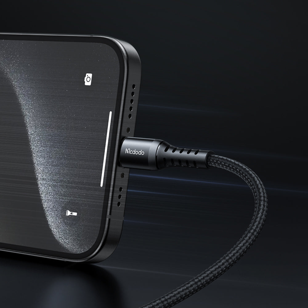 Daten- und Ladekabel USB-C - USB-C McDodo CA-5641, 60W, 1m, Schwarz