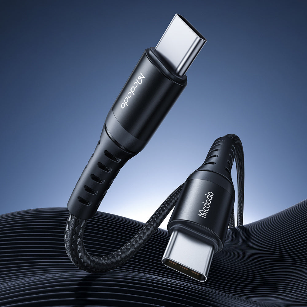 Daten- und Ladekabel USB-C - USB-C McDodo CA-5641, 60W, 1m, Schwarz