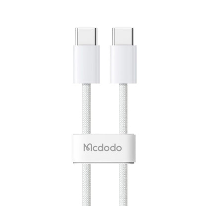 Daten- und Ladekabel USB-C - USB-C McDodo CA-5690, 60W, 1m, Weiß
