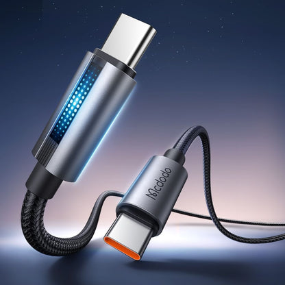 Daten- und Ladekabel USB-C - USB-C McDodo CA-5740, 100W, 1.2m, Schwarz