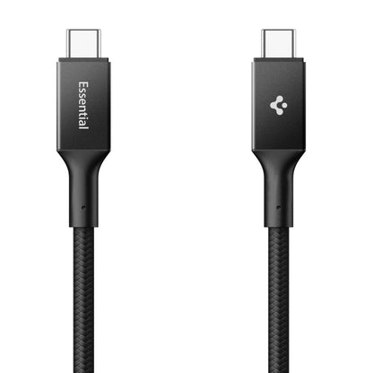Daten- und Ladekabel USB-C - USB-C Spigen EB10010CC, 100W, 1m, Schwarz