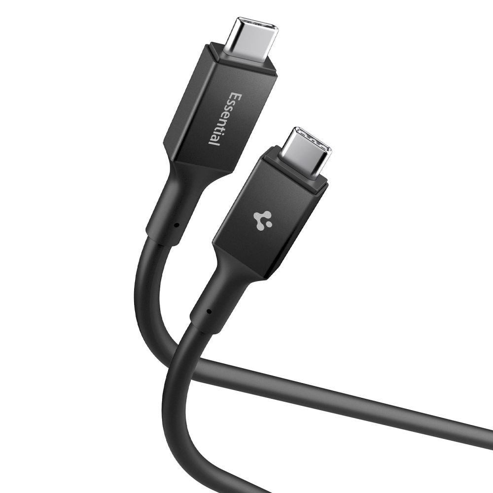 USB-C Data and Charging Cable - USB-C Spigen EB10020CC, 100W, 2m, Black ACA09460