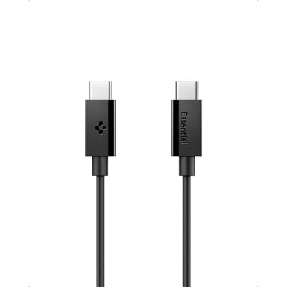 USB-C Daten- und Ladekabel - USB-C Spigen Essential, 60W, 2m, Schwarz