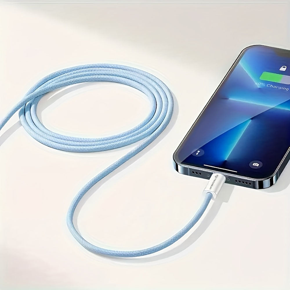 USB-C Data and Charging Cable - USB-C Techsuit PCB114D, 60W, 1m, Black