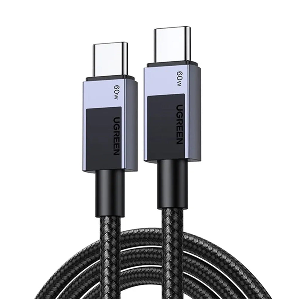 USB-C Daten- und Ladekabel - USB-C UGREEN L524, 60W, 1m, Grau