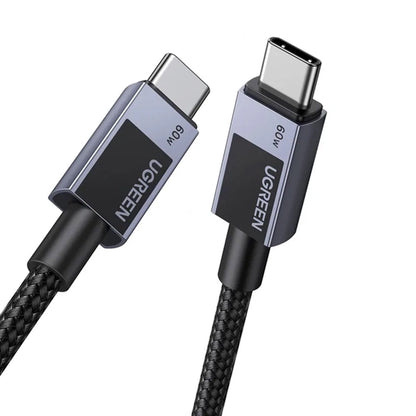 USB-C Daten- und Ladekabel - USB-C UGREEN L524, 60W, 1m, Grau