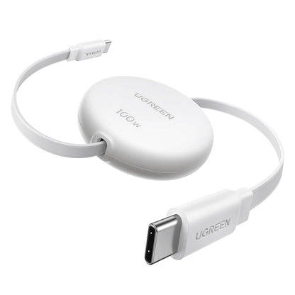 Daten- und Ladekabel USB-C - USB-C UGREEN L531, 100W, 1m, Weiß