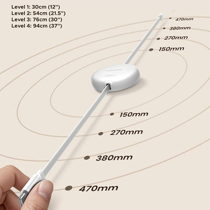 Daten- und Ladekabel USB-C - USB-C UGREEN L531, 100W, 1m, Weiß