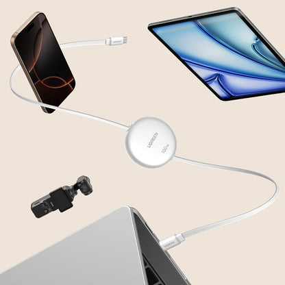 Daten- und Ladekabel USB-C - USB-C UGREEN L531, 100W, 1m, Weiß